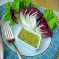 Vinagrete Quente Cremosa de Mostarda