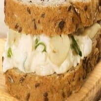 Sanduíche com Creme de Cogumelos