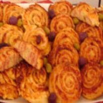 Caracol de Presunto e Queijo