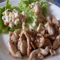 Tirinhas de Frango ao Alho