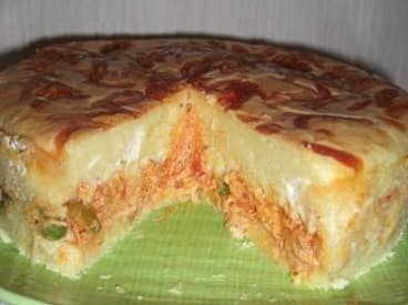 Torta de Frango com Catupiri