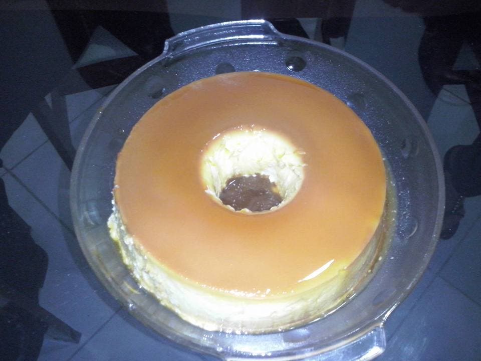 Pudim de Milho com Coco