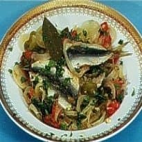 Sardinha Escabeche no Microondas