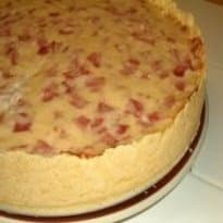 Torta de Queijo e Salame