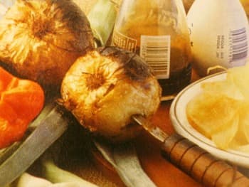 Cebolas com Ervas na Brasa