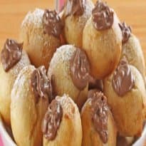 Bombinhas Fritas com Chocolate
