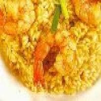 Risoto de Camarão com Casquinha de Laranja