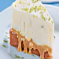 Torta de Queijo e Doce de Leite