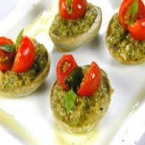 Alcachofra ao Pesto de Nozes