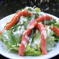 Salada de Salmão defumado com Ervas