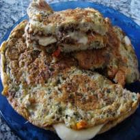 Fritada de Carne Moída com Queijo