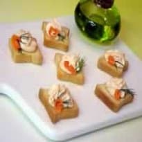 Patê de Requeijão com Salmão