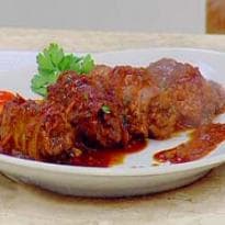 Bife Role ao Molho de Tomate