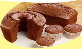 Pão-de-ló de chocolate