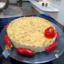 Quiche de Siri do Hoje em Dia
