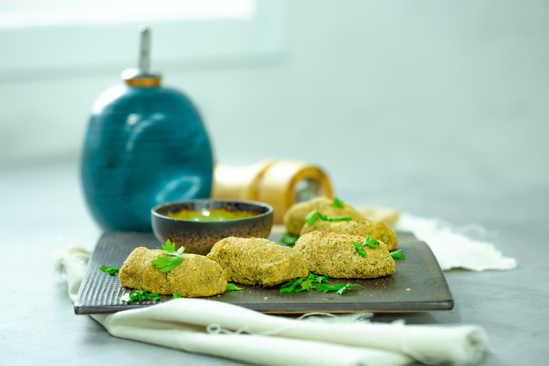 Croquete de Grão de Bico