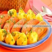 Batata com linguiça