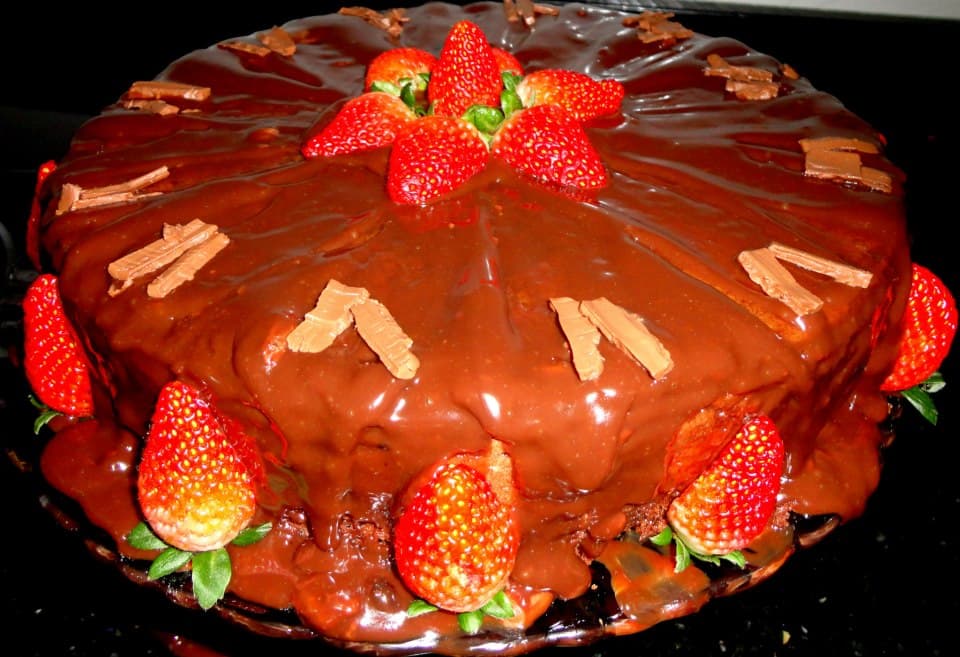 Bolo nega maluca super fofo