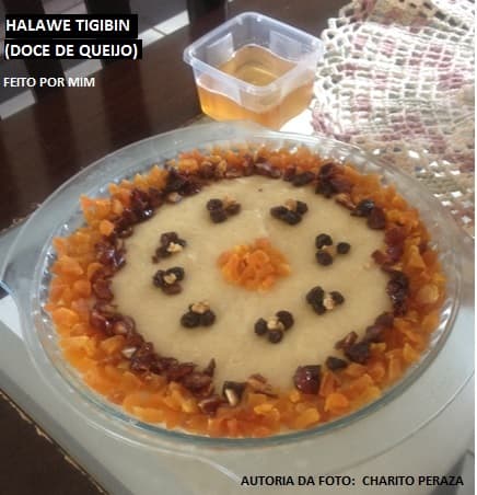 Halawe Tigibin (Doce de Queijo)