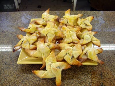 Biscoitos cataventos