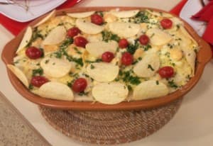 Pavê de salsicha picante