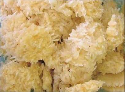 Cocada especial com água de coco