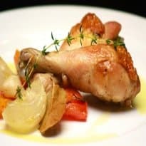 Coxa de frango à camponesa