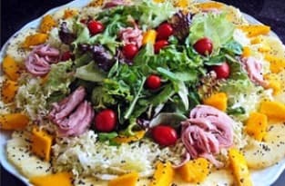 Salada de Peito de Peru