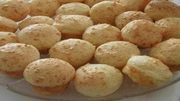 Pão de queijo de batata de liquidificador