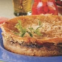 Torta de Mandioquinha e Calabresa