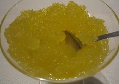 Doce de mamão cremoso