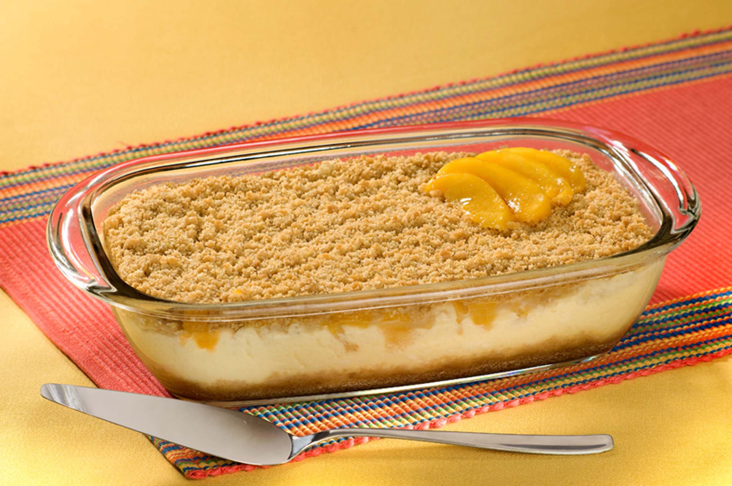 Sobremesa Farofinha com Pêssego