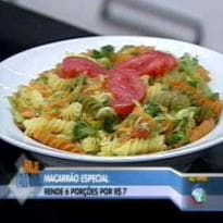 Macarrão Especial do Edu Guedes