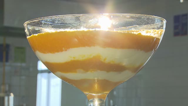 Pavê mineiro de abóbora com coco