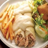 Panqueca de Bacalhau