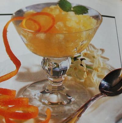 Sorbet de champanhe
