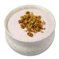 Mousse de Iogurte com Nozes Light