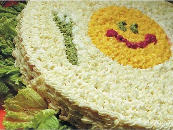 Bolo Salgado Colorido