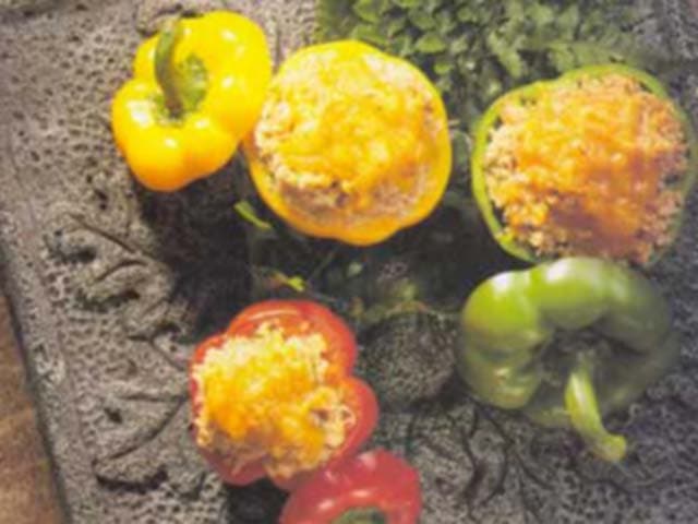 Pimentões Recheados Fabulosos