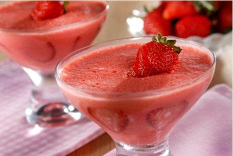 Gelado de Morango