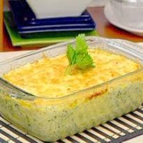 Batatas Gratinadas com Provolone