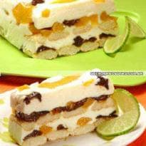 Pavê de Limão e Pêssego