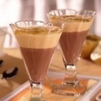 Mousse de Maracujá e Chocolate