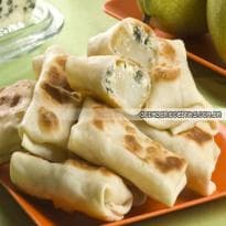 Pastel Rolinho de Pêra e Gorgonzola