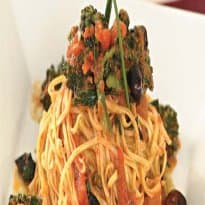 Espaguete ao Gengibre