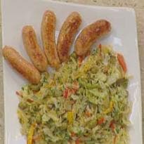 Lingüiça com Repolho