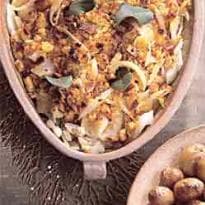 Bacalhau assado com Broa de Milho