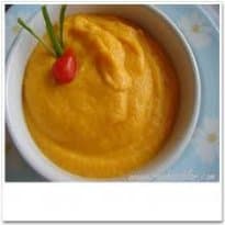 Pure de batata com cenoura