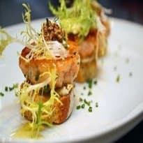 Miniburger de salmão