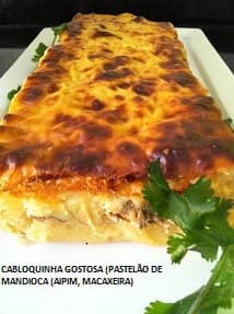 Caboclinha Gostosa (Pastelão de Mandioca)